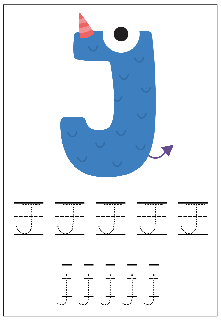 Alphabet Tracing printable worksheet preview